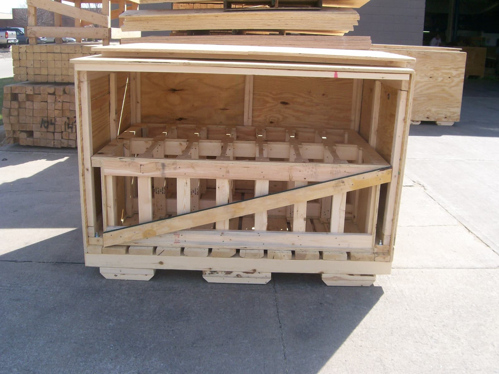 Collapsible Wood Shipping Crates